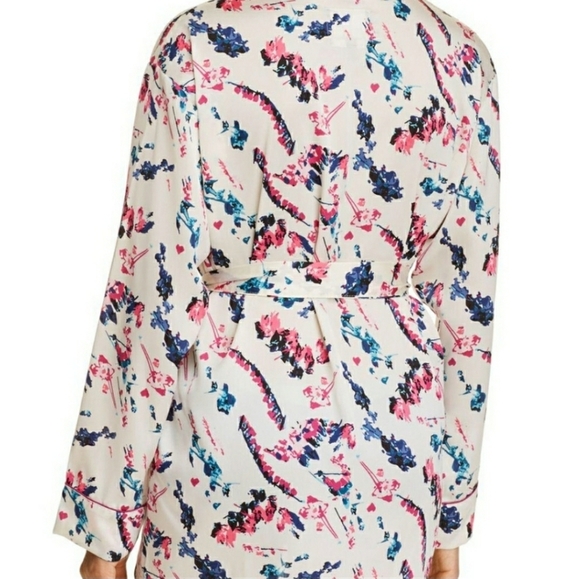 SMOKING FLORAL ROBE - Picture 5 of 6